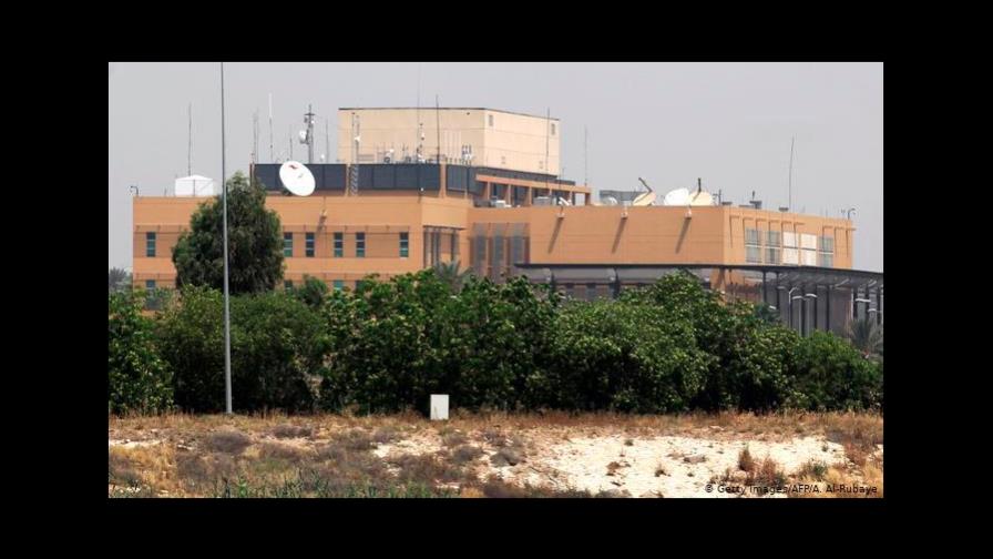 Cuatro cohetes explotan cerca de la embajada de EEUU en Irak