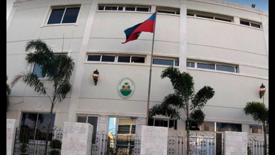 Ambiente en la Embajada de Haití en República Dominicana 