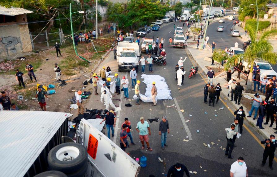Identifican a dominicanos que sobrevivieron a accidente de migrantes en México