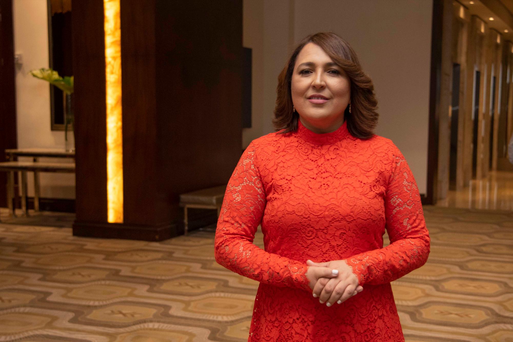 Emelyn Baldera, presidenta saliente