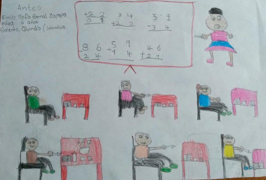 Emily Sofía Bernal, 6 años, Colombia.