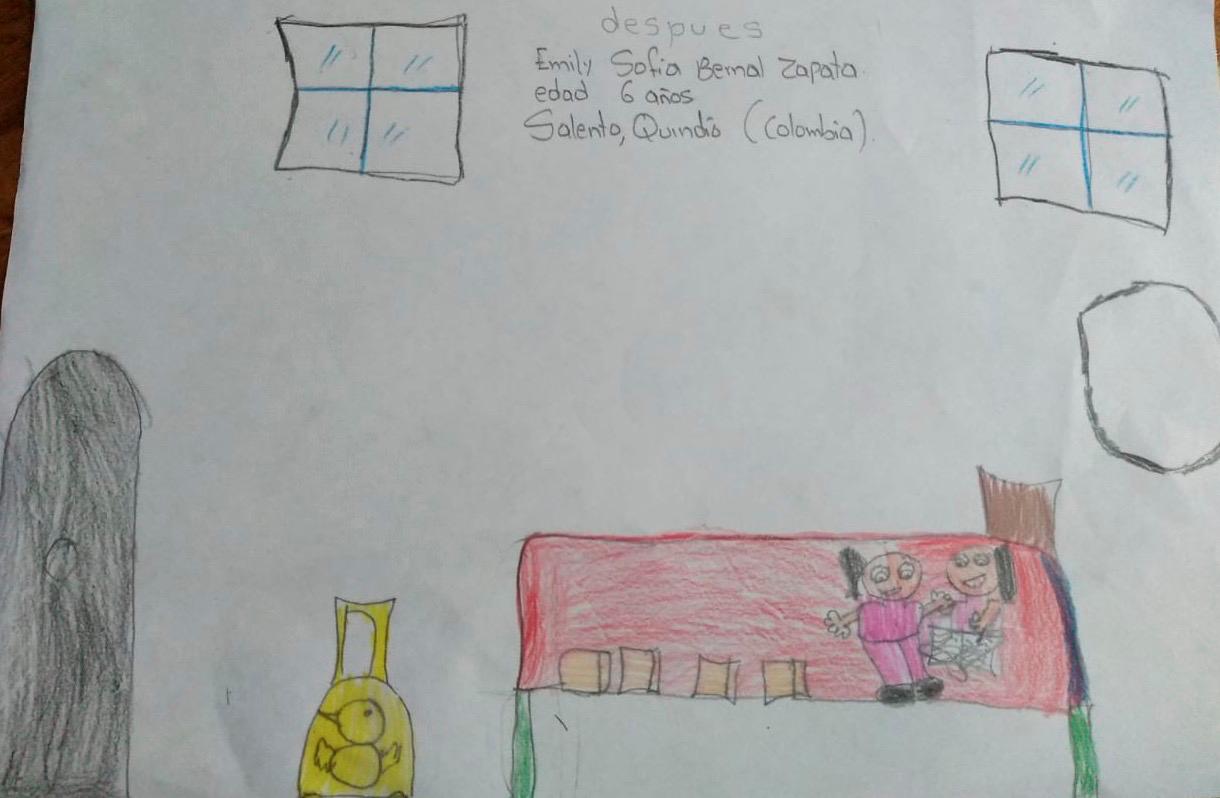 Emily Sofía Bernal, 6 años, Colombia.