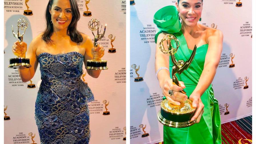 Periodistas dominicanas ganan premio Emmy