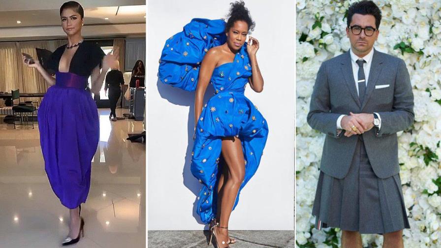 Las alfombras rojas también se reinventan y los Emmy son la prueba