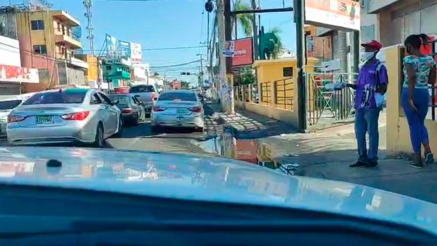 Santo Domingo amaneció con cúmulo de personas en las calles