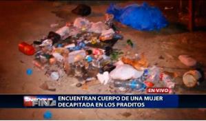 Encuentran mujer descuartizada dentro de sacos en Los Praditos