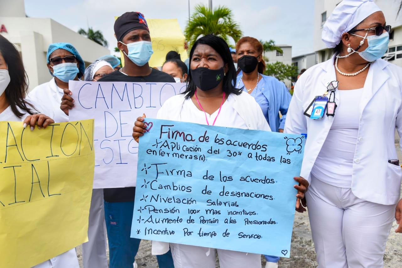 Paro en la Ciudad de la Salud Evangelina Soler.