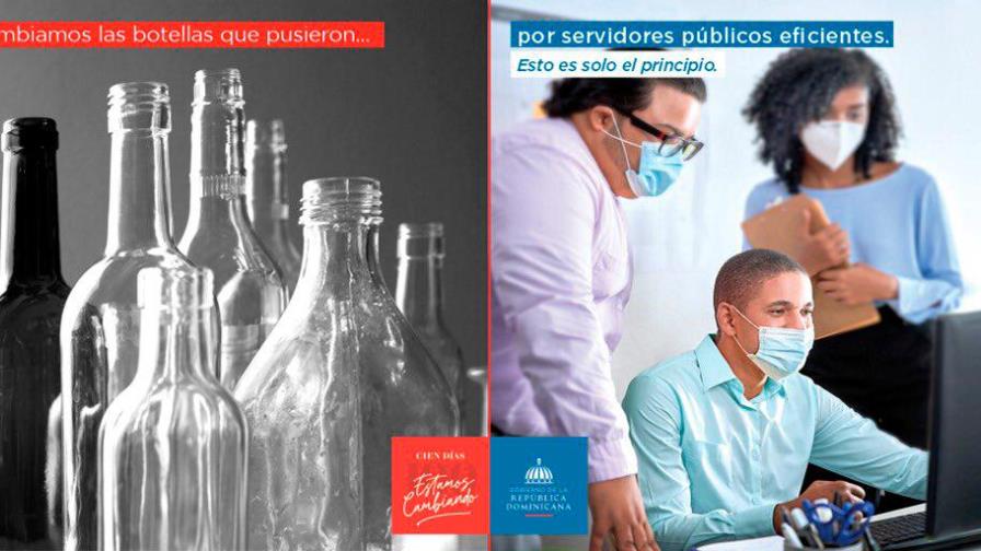 Presidencia dice que cambia las botellas por servidores públicos eficientes Presidencia dice que cambia las botellas por servidores públicos eficientes