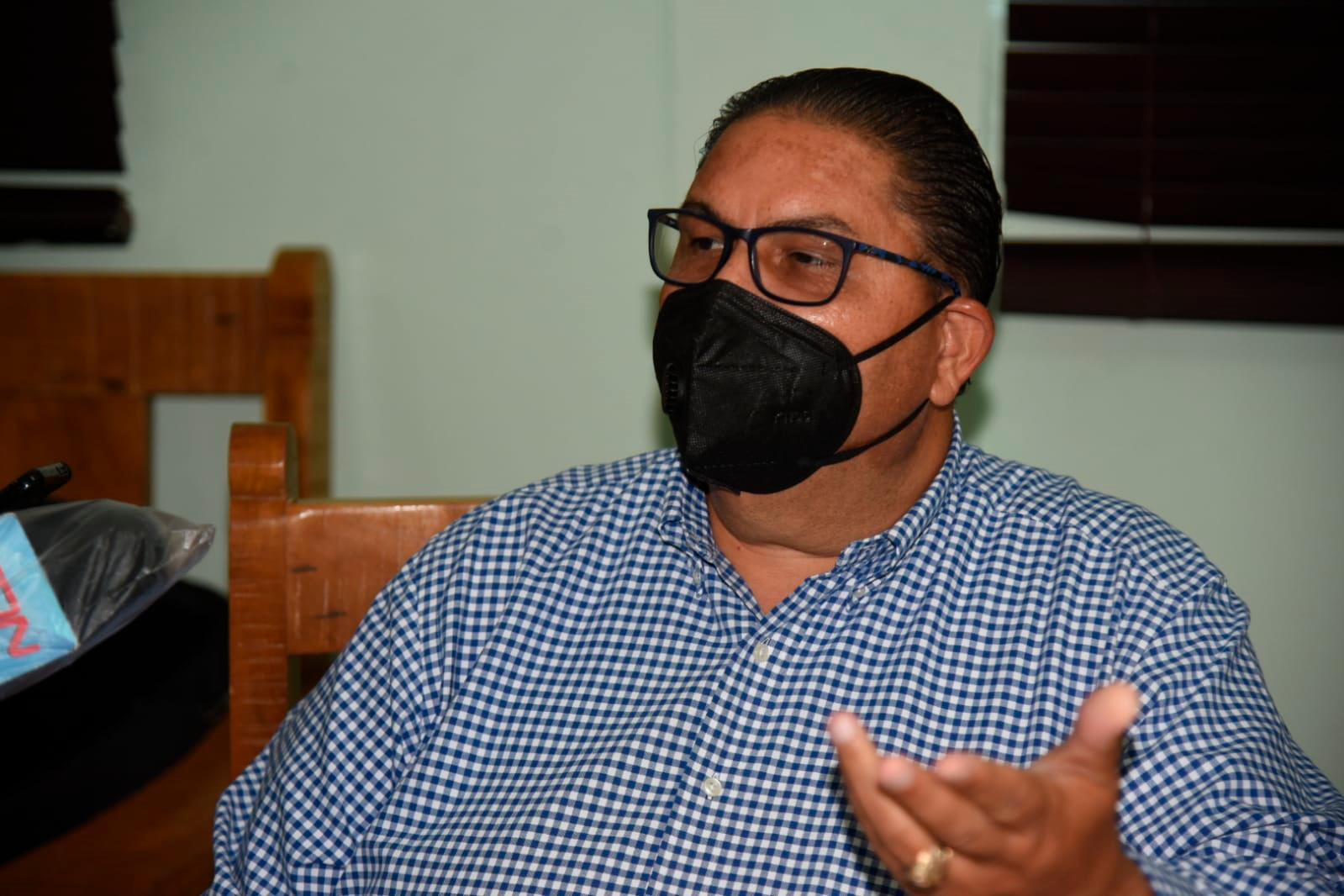 El alcalde Enrique Romero.