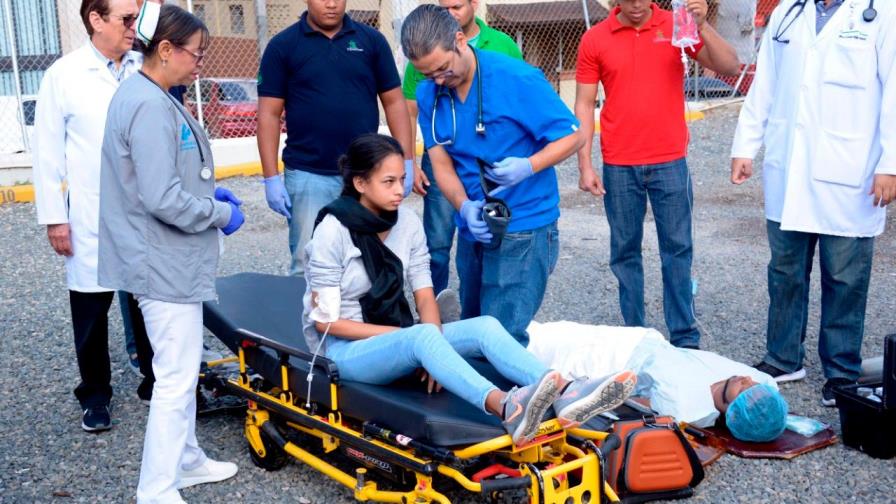 Clínica Corominas realiza simulacro de evacuación Clínica Corominas realiza simulacro de evacuación