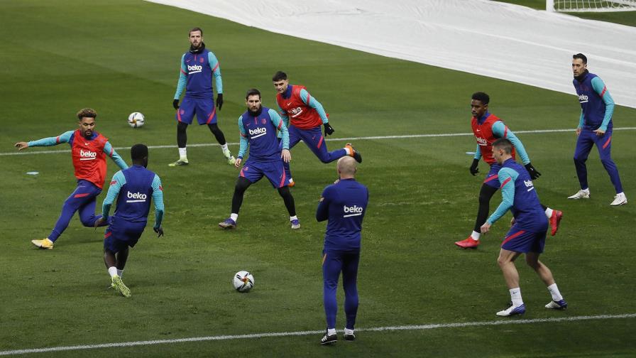El Barcelona busca la Supercopa ante el Athletic con la duda de Messi
