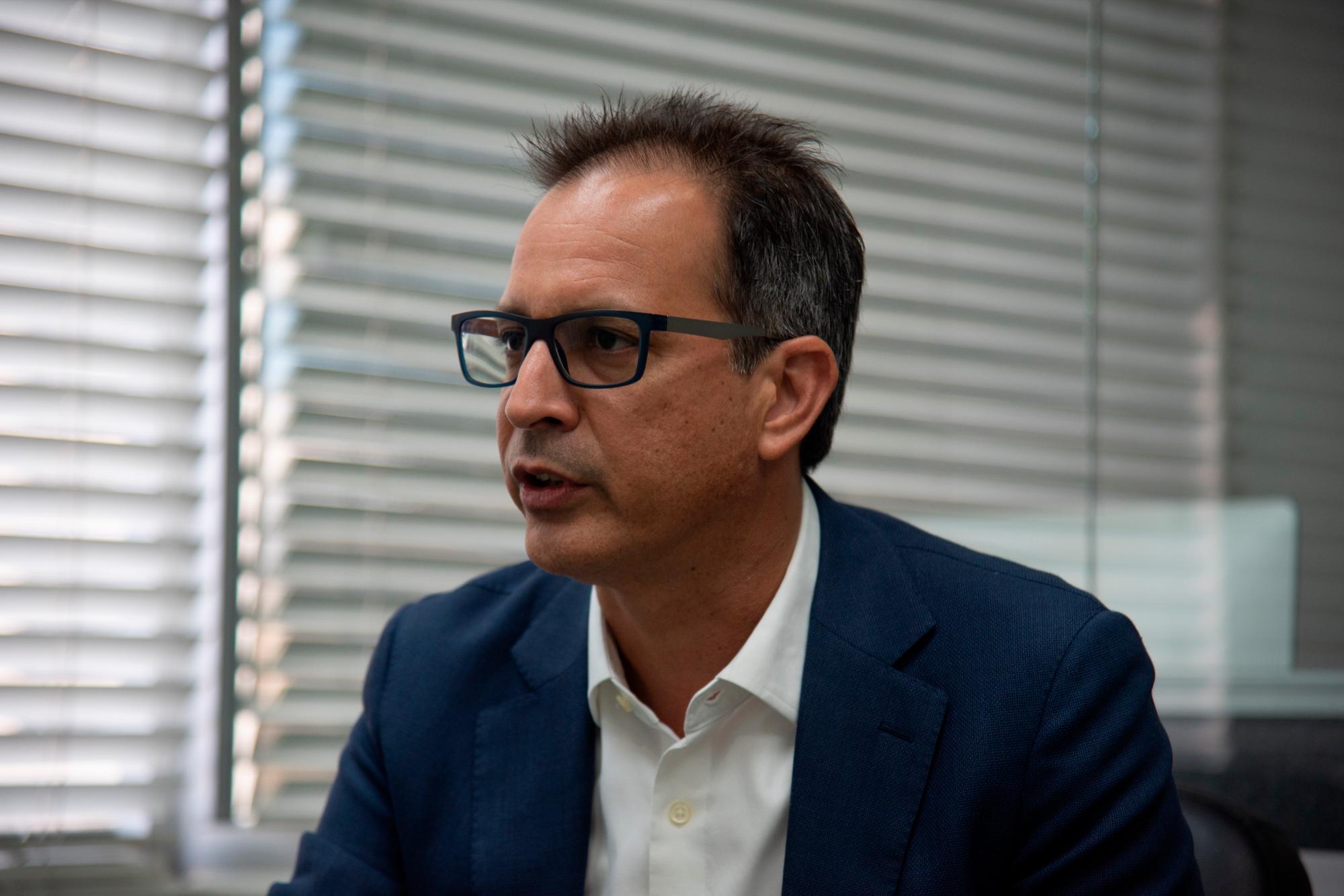 El vicepresidente ejecutivo de Alpha Inversiones, Santiago Camarena.