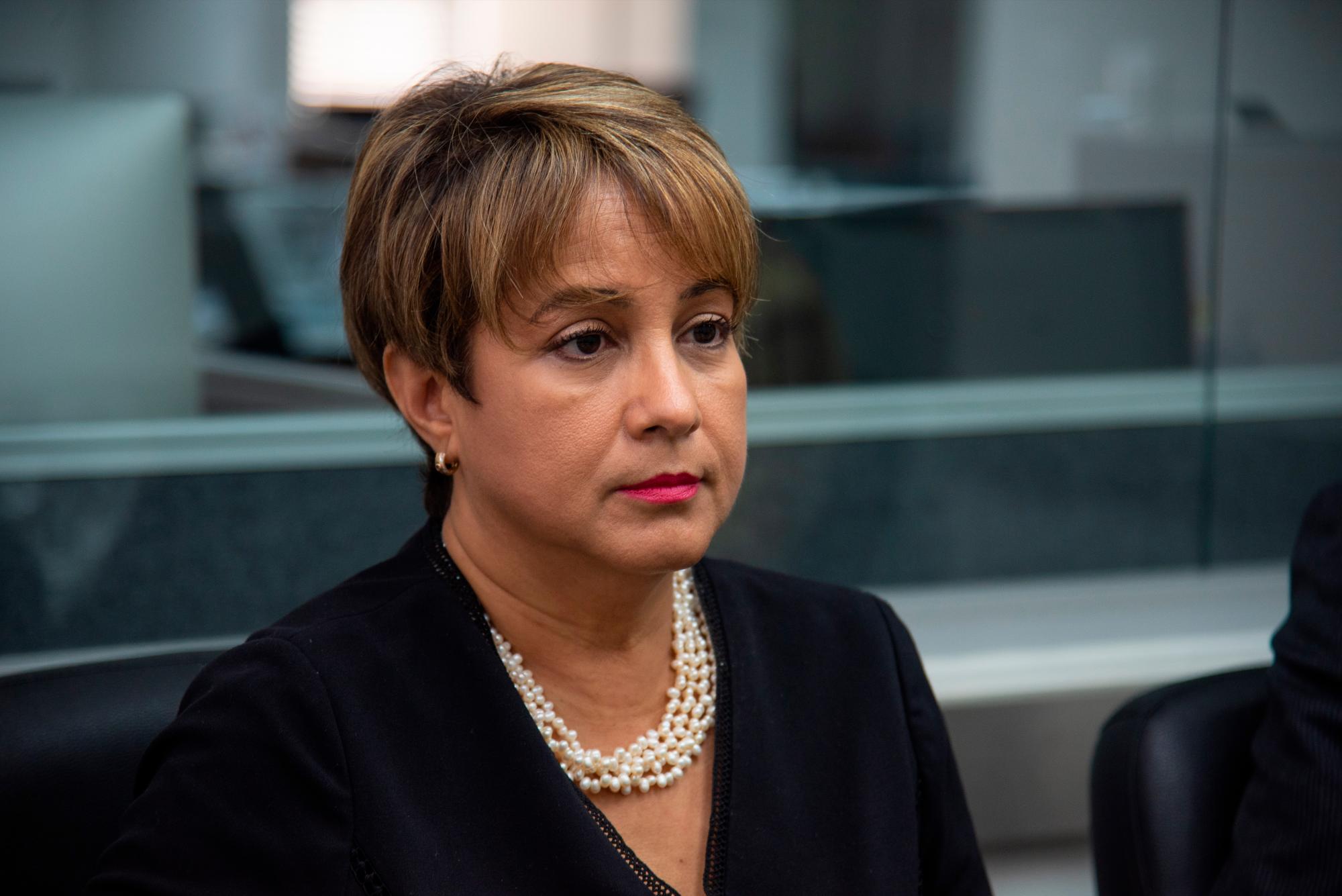 Kirsis Jáquez, presidente ejecutiva de Asociación Dominicana de Administradoras de Fondos de Pensiones (ADAFP).