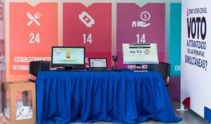 Sistema voto automatizado bajo lupa 3 empresas internacionales que buscan lograr su certificación  
Sistema voto automatizado bajo lupa de tres empresas internacionales que buscan lograr su certificación  