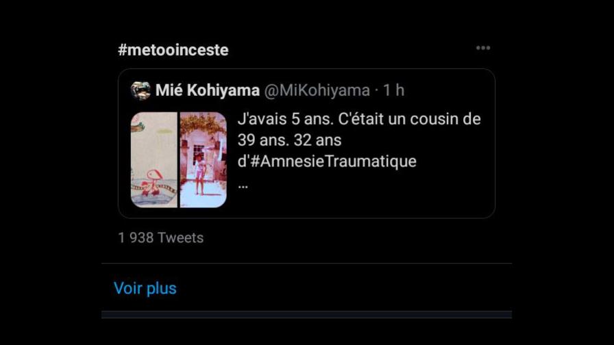 Un nuevo #Metoo surge en las redes en Francia contra el incesto