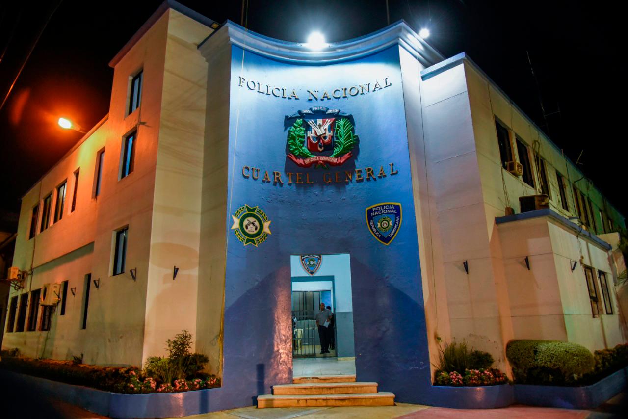 Cuartel general de la Policía Nacional en San Cristóbal.
