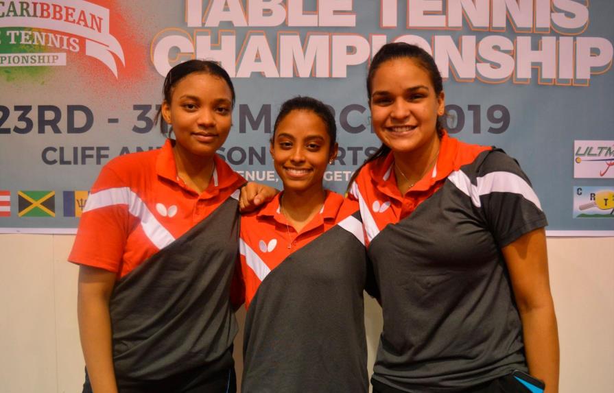 Equipo femenino tenis de mesa clasifica a Panamericanos; ganan seis oros en Guyana