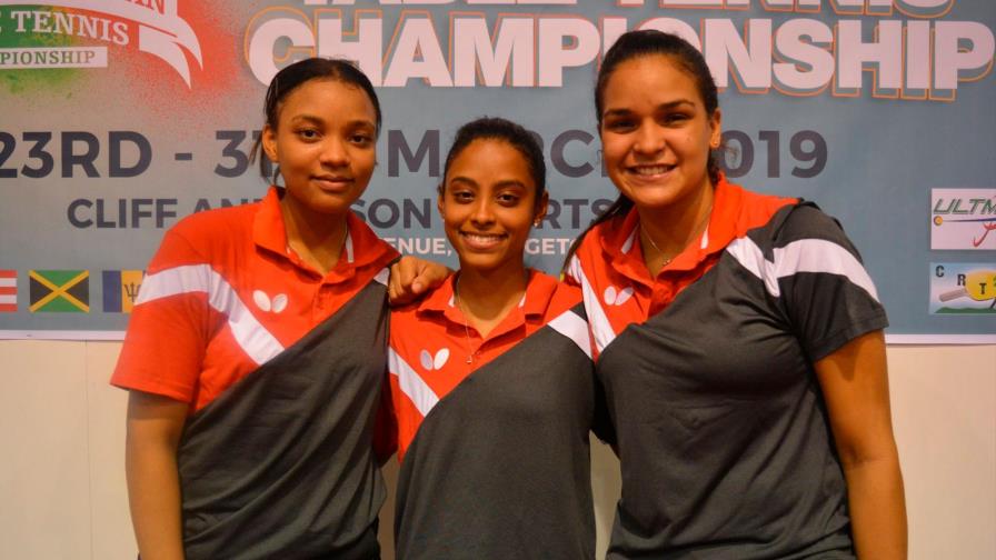 Equipo femenino tenis de mesa clasifica a Panamericanos; ganan seis oros en Guyana