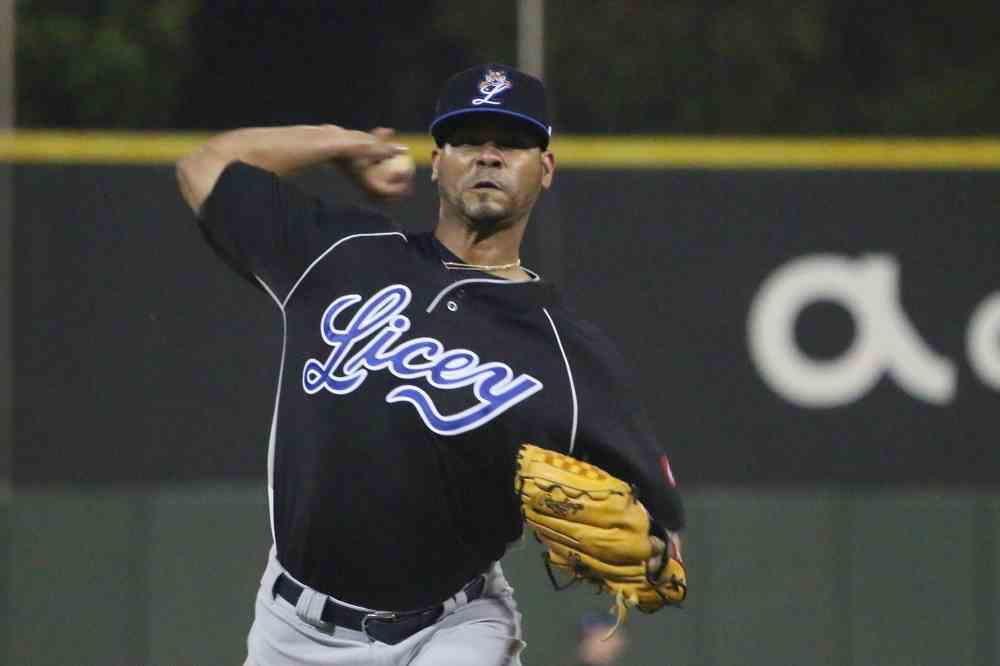 Esmil Rogers es la opción del dirigente de los Tigres del Licey para enfrentar a los Leones del Escogido en el round robin de la pelota invernal dominicana. (Fuente externa)