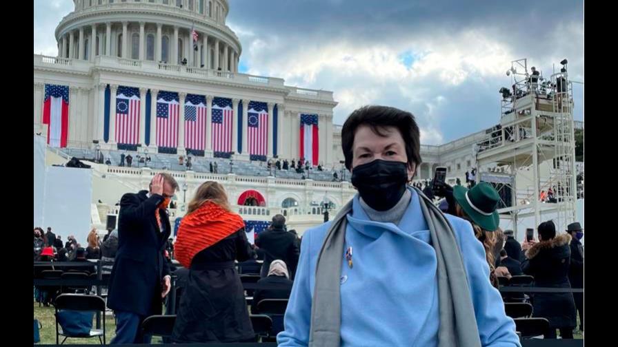 Embajadora dominicana en EE.UU. asiste a toma de posesión de Joe Biden