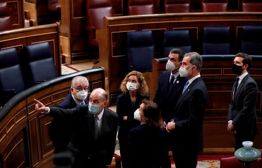 España conmemora el fallido golpe de Estado con la ausencia de Juan Carlos I