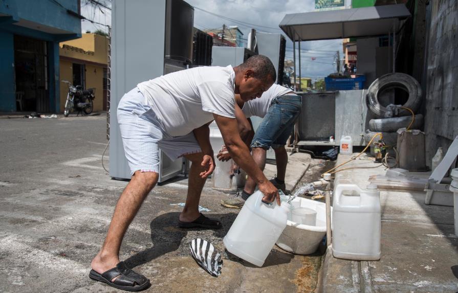Escasez de agua ya se siente en amplias zonas del Distrito Nacional