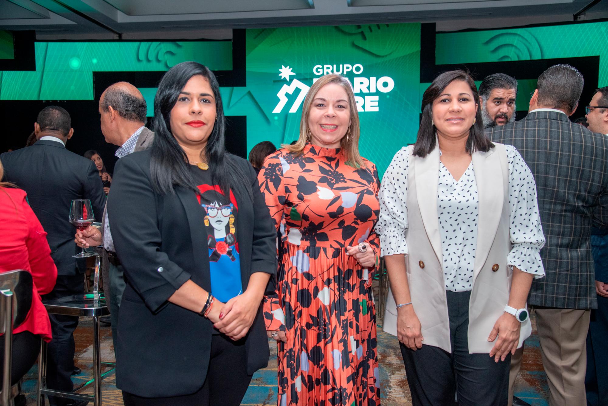 Madelyn Martínez, Tammy Reynoso y Cony Taveras.