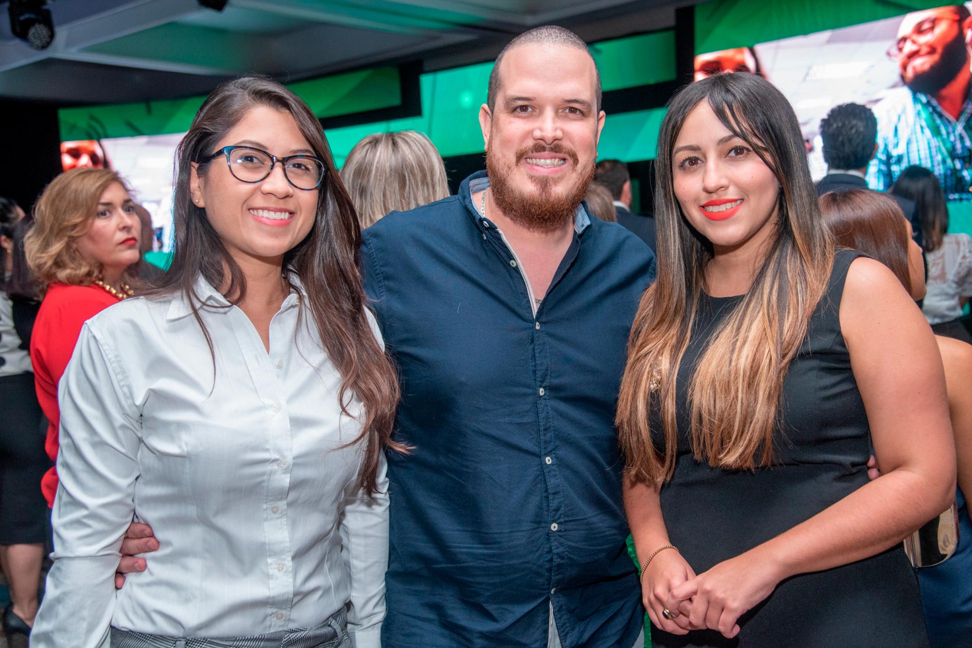 Lucelia Gómez, Yilick Santana, Milaurys Ortega.