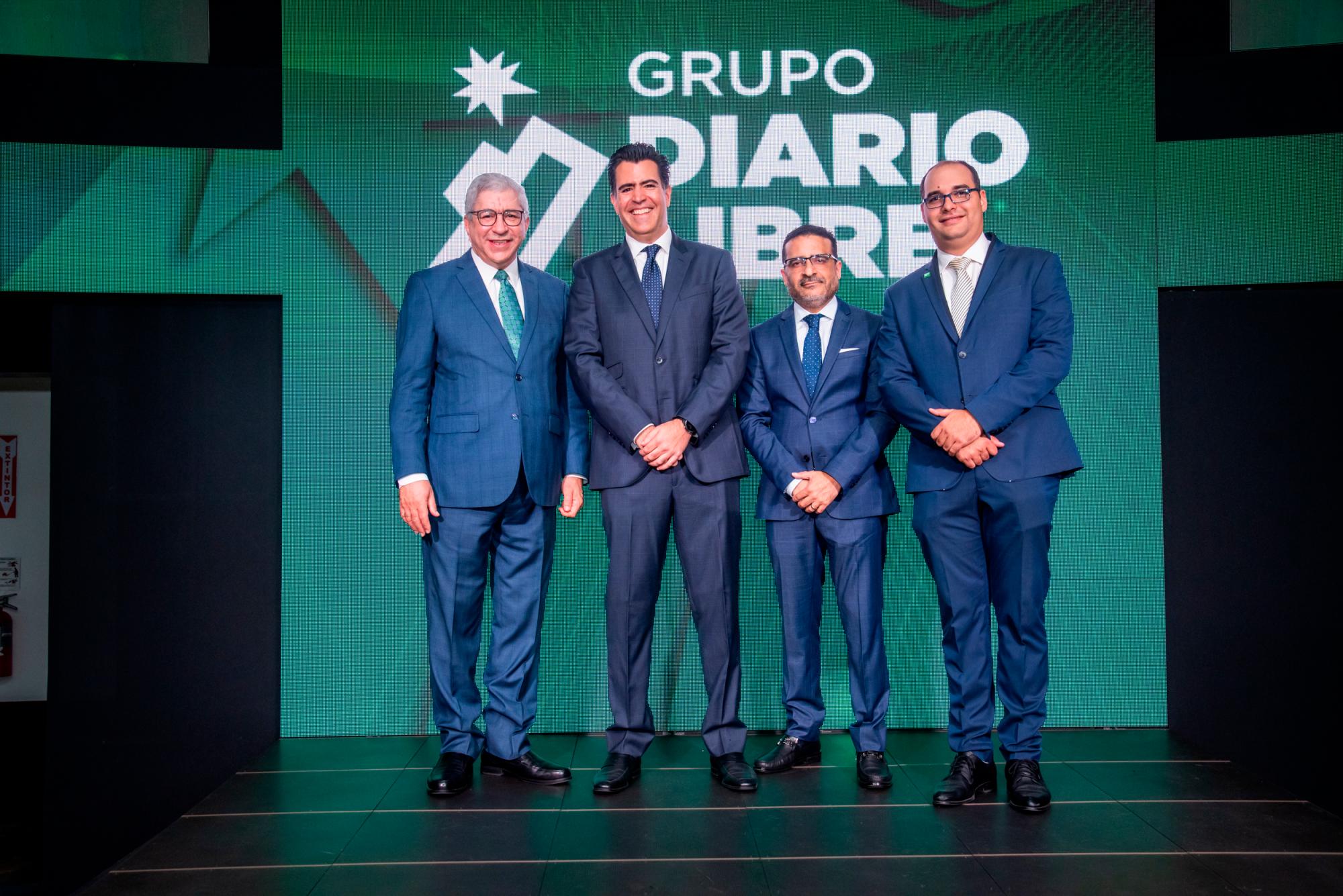 Adriano Tejada, Manuel Pellerano, Gabriel Tellerías y Víctor Gómez Portorreal.