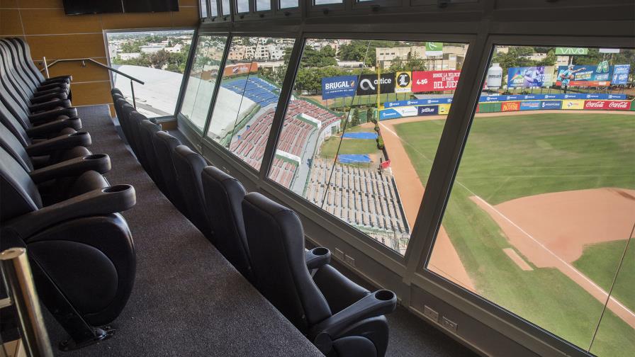 El palco de prensa del Quisqueya listo en un 98 por ciento