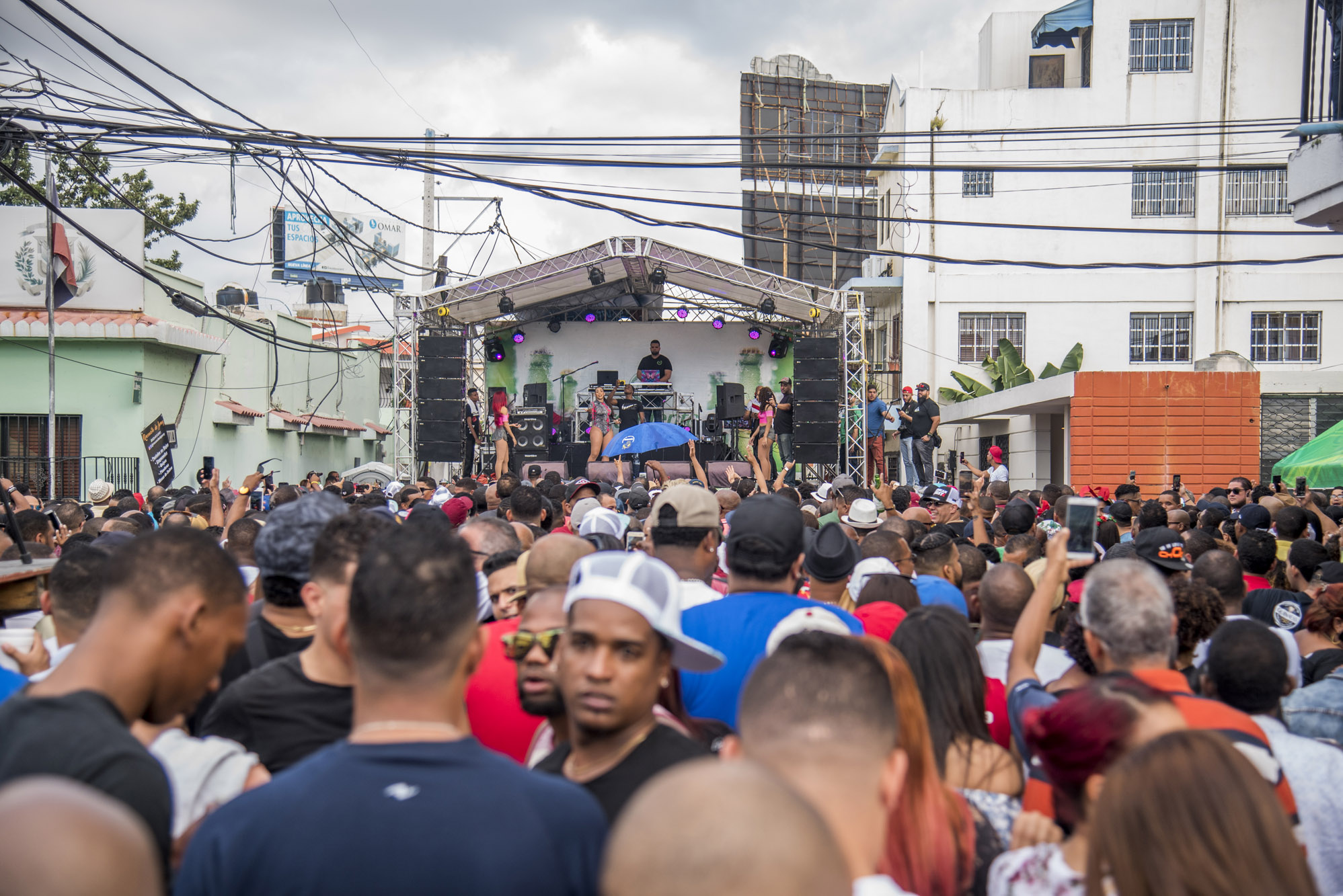 Tarima del Rally del Borracho.