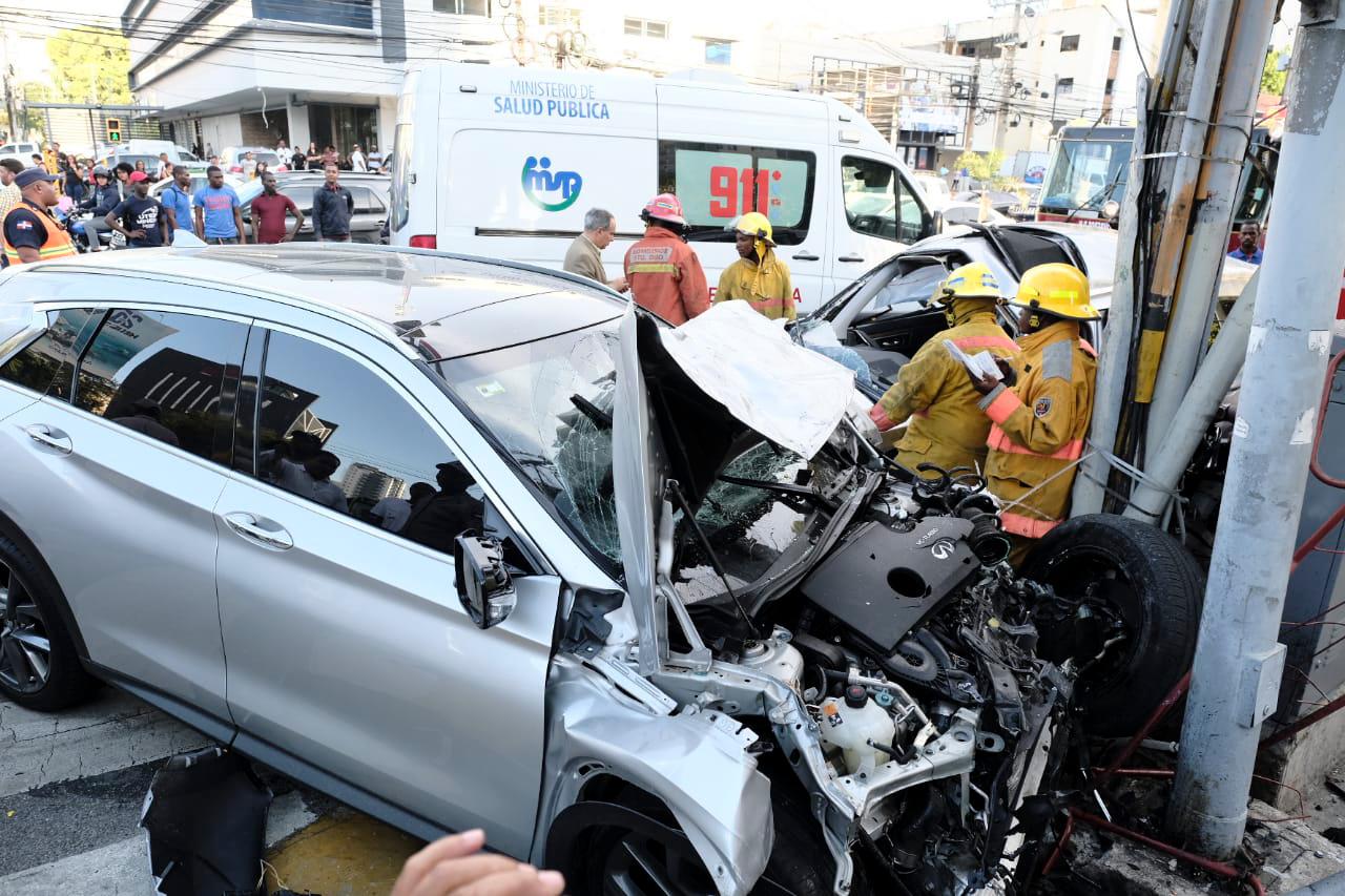 Condición en que quedó el vehículo del extranjero. 