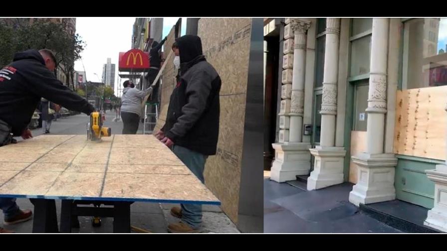 Comercios dominicanos en USA se protegen ante amenazas de disturbios electorales Comercios dominicanos en USA se protegen ante amenazas de disturbios electorales