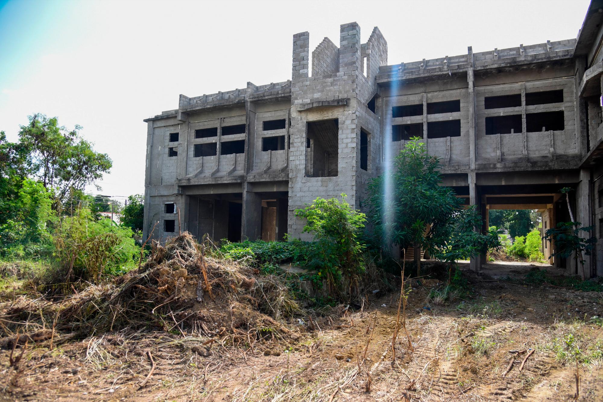 Estación de bomberos abandonada.