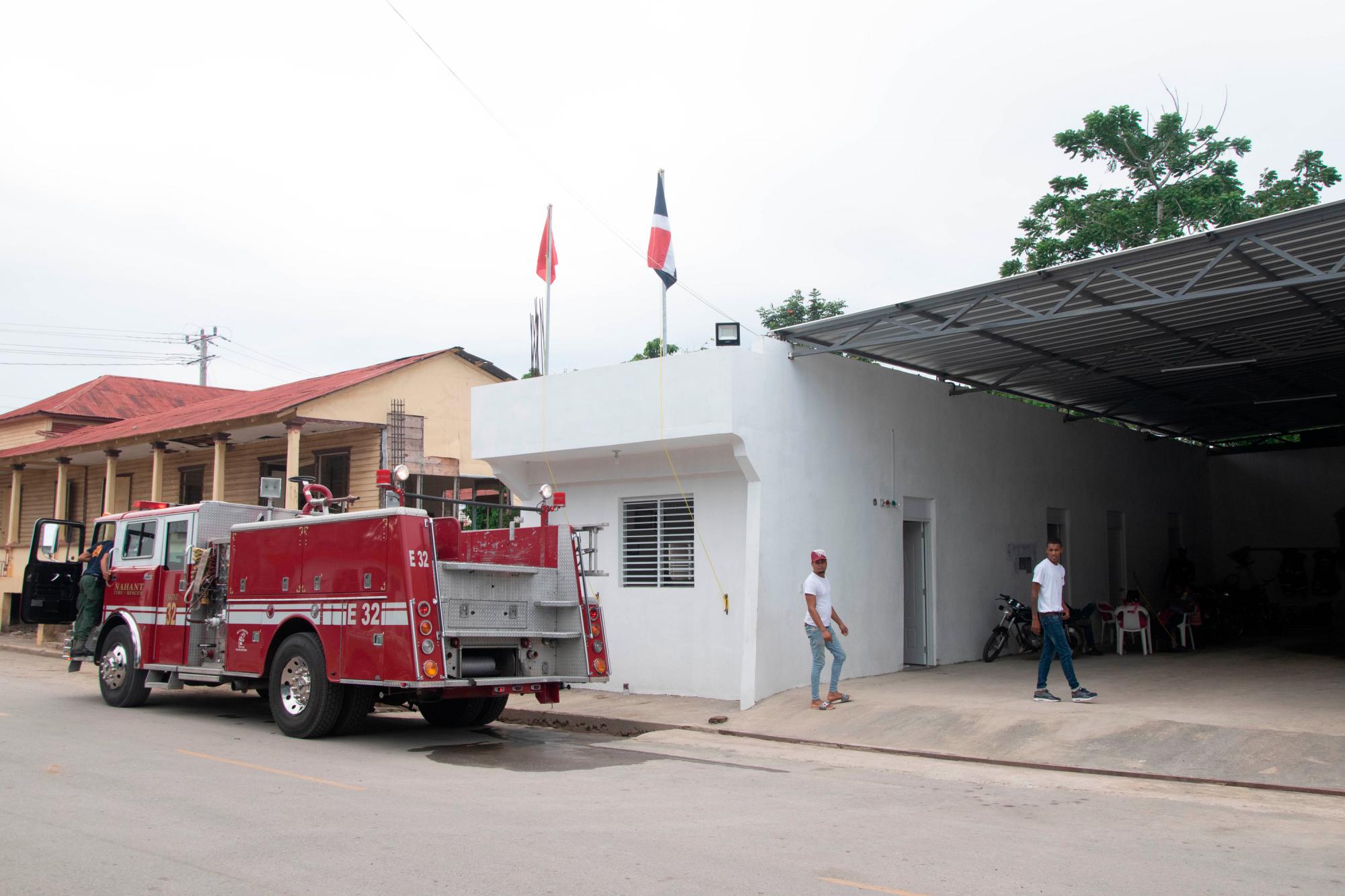 Estación de Bomberos. 