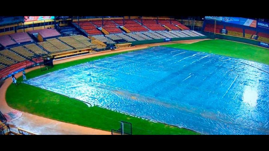Pospuesto por lluvia el partido Estrellas contra Águilas