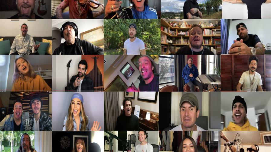 Nueva versión de “Color Esperanza”: estrellas latinas se unen contra el coronavirus Nueva versión de “Color Esperanza”: estrellas latinas se unen contra el coronavirus