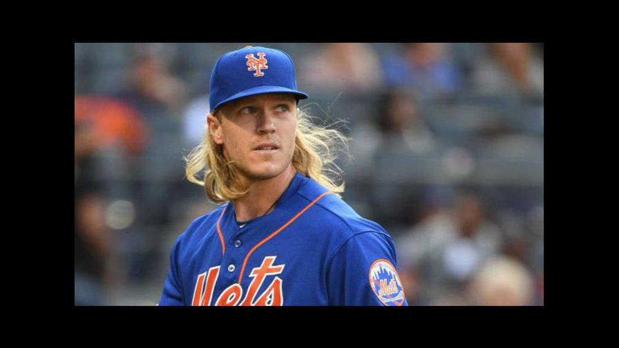 Noah Syndergaard tiene desgarre de ligamento en el codo; se someterá a Tommy John