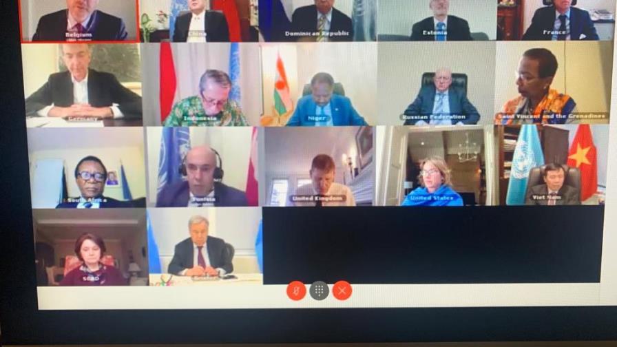 Consejo de Seguridad ONU, presidido por RD, discute por primera vez crisis del COVID-19