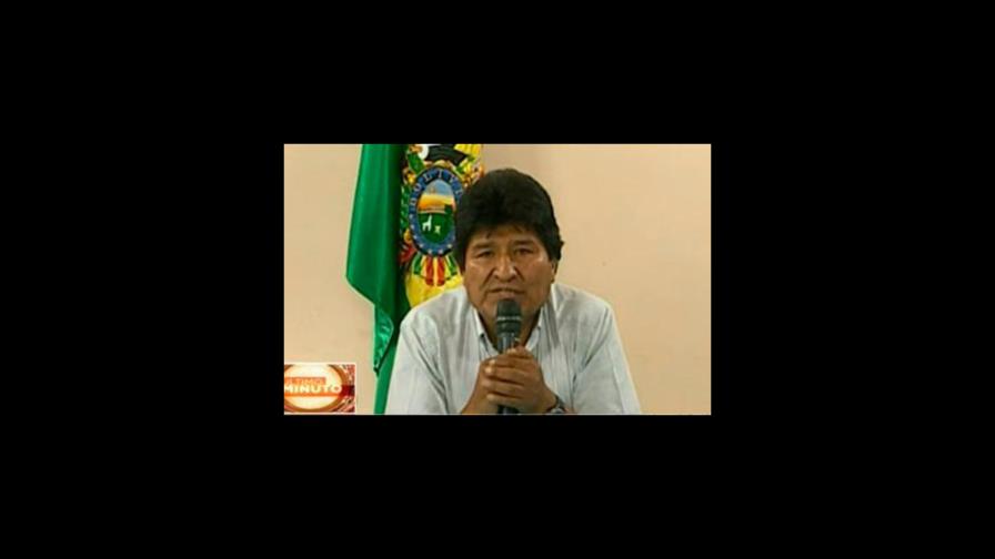 Renuncia Evo Morales a la presidencia de Bolivia