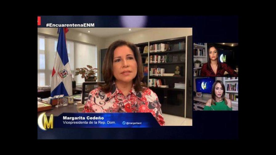 Margarita dice tomaría licencia del Gabinete Social si JCE lo dispone