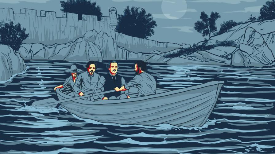 Duarte se exilia para salvar su vida