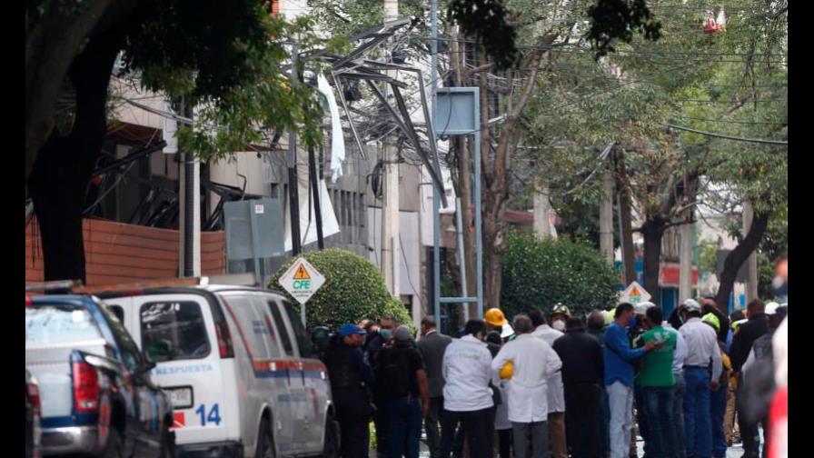Una explosión en un edificio de la Ciudad de México deja al menos 22 heridos
