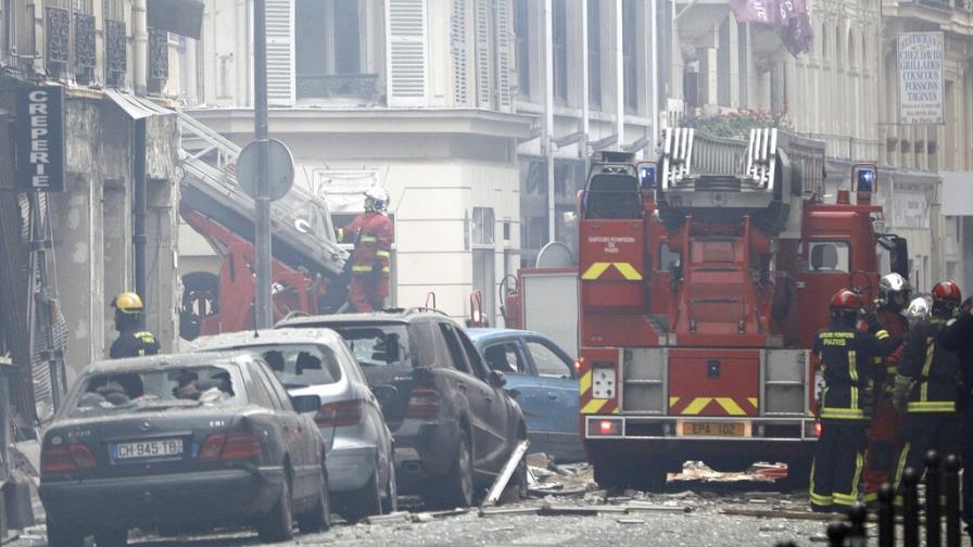 Cuatro personas muertas en París en una explosión por fuga de gas 