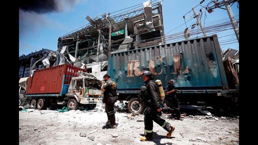 Al menos un muerto y 29 heridos en la explosión de una fábrica en Bangkok