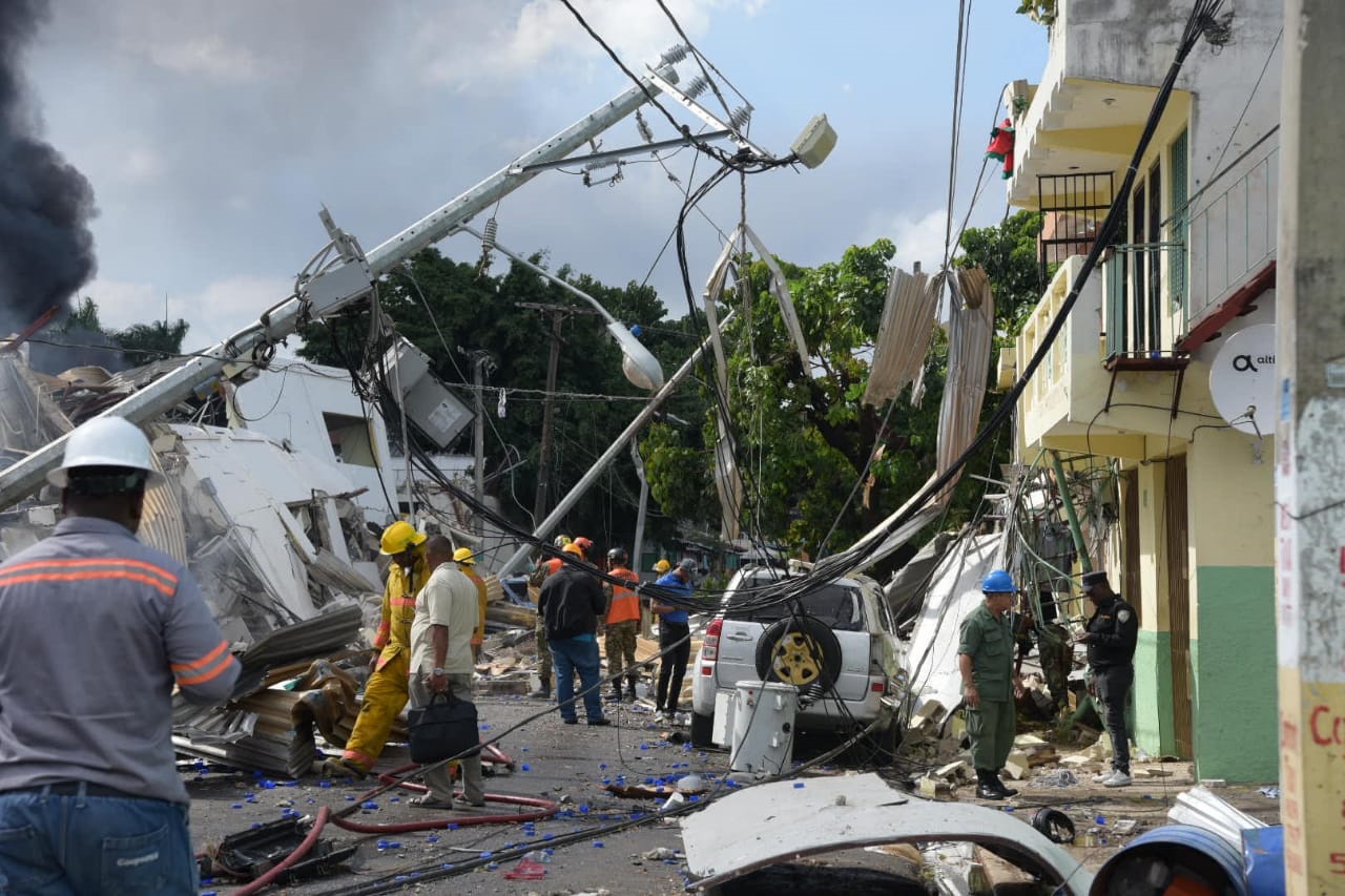 La explosión se produjo minutos antes de las 12:00 del mediodía de este miércoles 5 de diciembre de 2018.