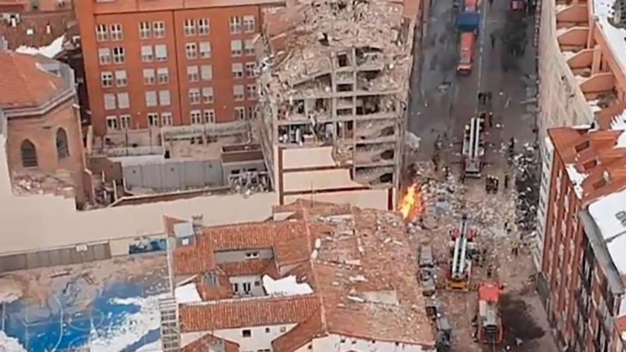 Aumentan a cuatro los muertos por explosión en Madrid 