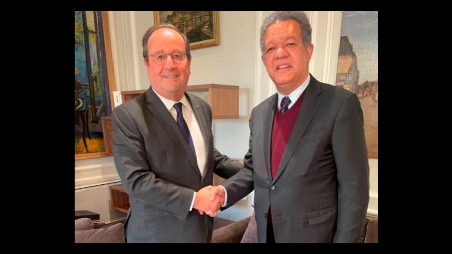 Leonel y expresidente francés deploran indiferencia de países frente a situación Haití