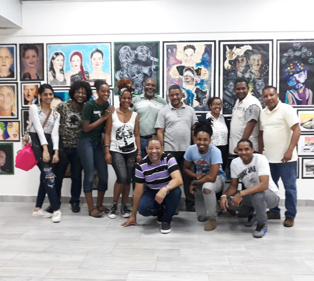 Algunos de los protagonistas