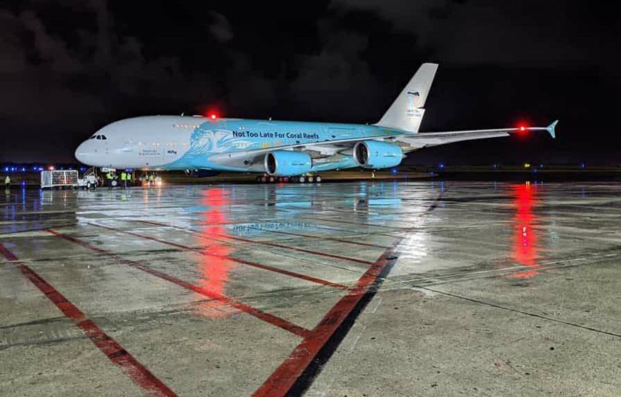 Ya salió del país el avión de pasajeros más grande del mundo